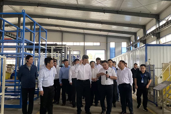 内蒙古自治區(qū)党委常委、通辽市委书记孟宪东携考察团到一诺环境考察指导 内蒙古自治區(qū)党委常委、通辽市委书记孟宪东携考察团到一诺环境考察指导